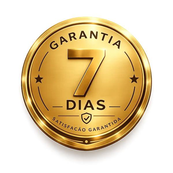 Selo de garantia de 7 dias